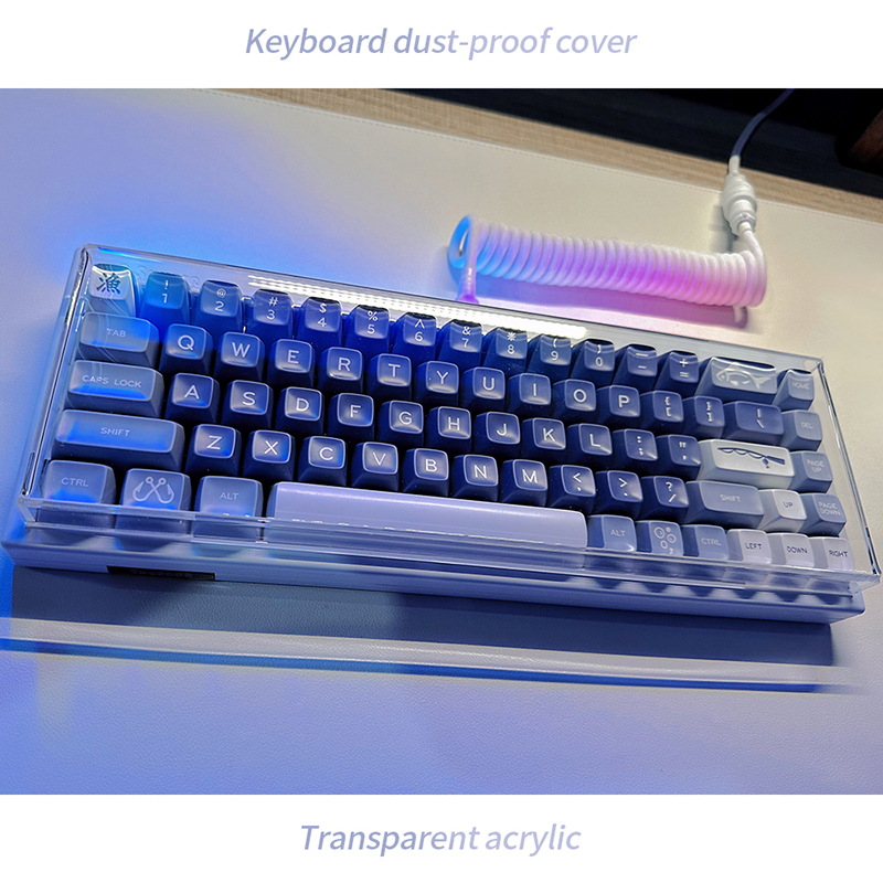 Gaming Keyboard And Mouse For Xbox - Акриловая клавиатура, прозрачная защитная задняя крышка