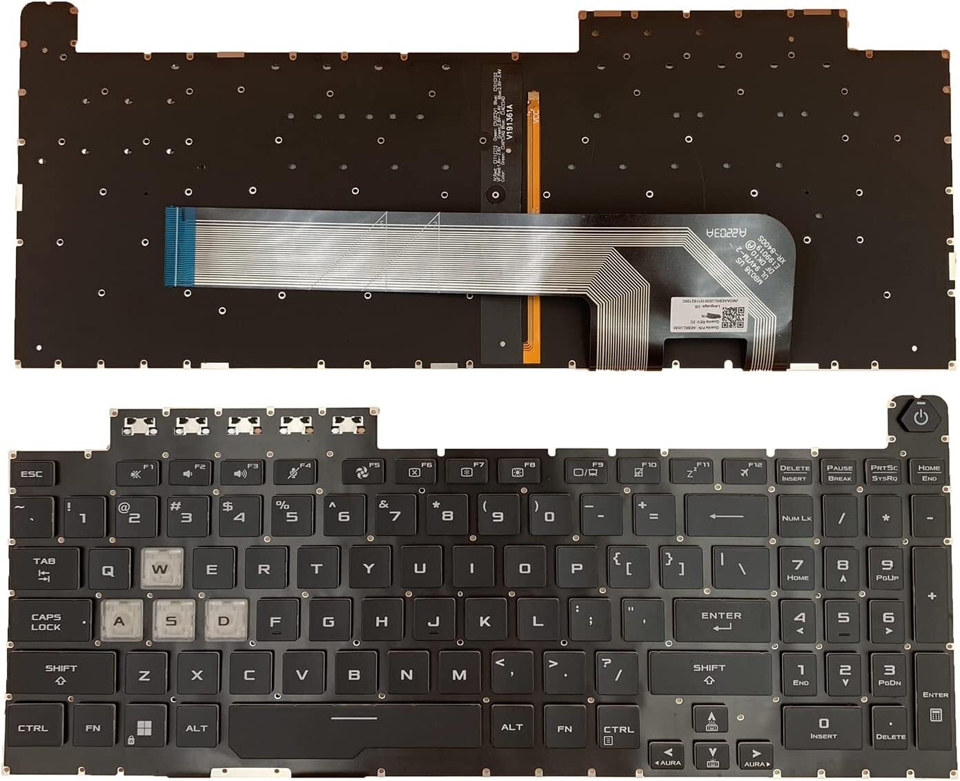 Gaming Keyboard Asus - Новая клавиатура для ноутбука Asus TUF