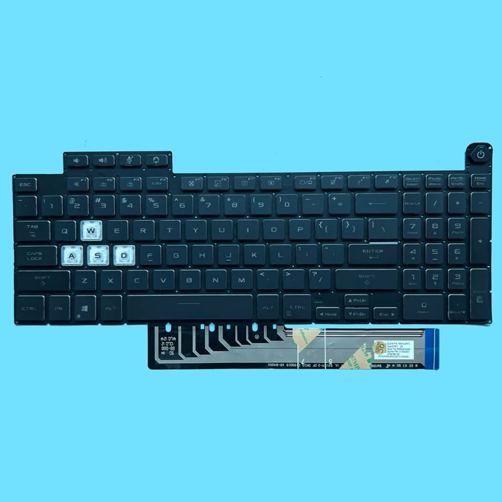 Gaming Keyboard Asus - Клавиатура для ноутбука XIN-русско-американская с RGB-подсветкой