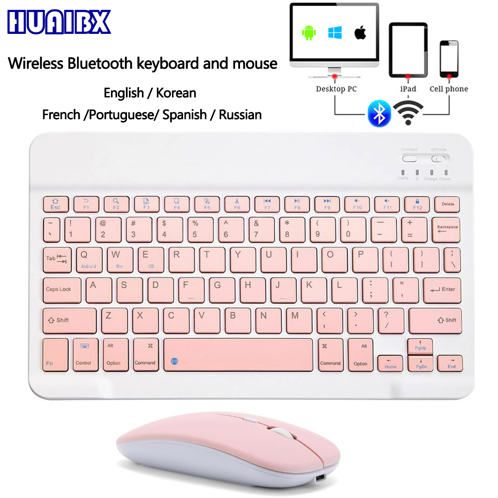 Gaming Keyboard Wireless - 10-дюймовая беспроводная мини-клавиатура Bluetooth для iPad,