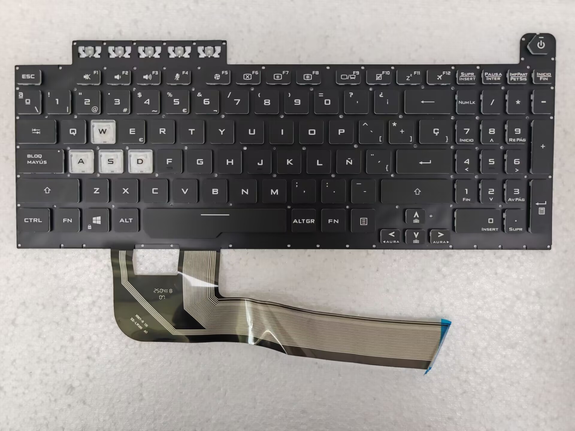 Gaming Keyboard Asus - Новая испанская RGB-подсветка для ASUS TUF