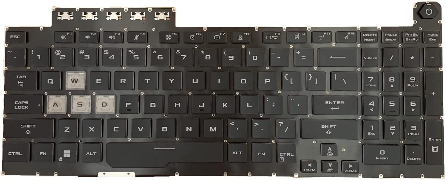 Новая клавиатура для ноутбука  – обзор и цена Gaming Keyboard Asus