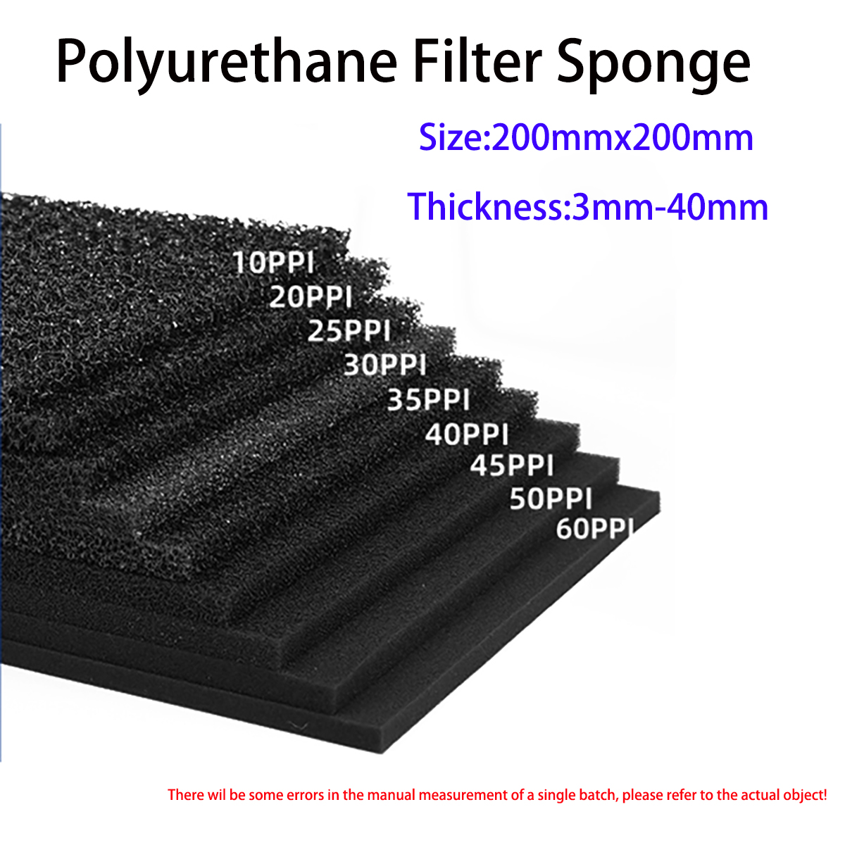 Полиуретановый фильтрующий мат – обзор и цена Polyurethane Foam Sheet