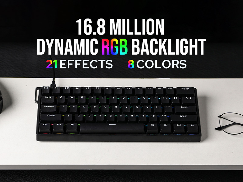 Механическая клавиатура Custom – обзор и цена Gaming Keyboard Hall Effect Switches