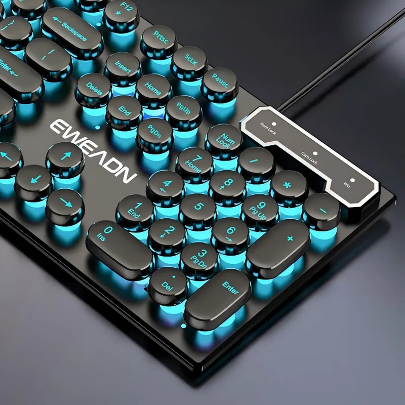 Ретро-панк набор клавиатуры и  – обзор и цена Gaming Keyboard Wireless