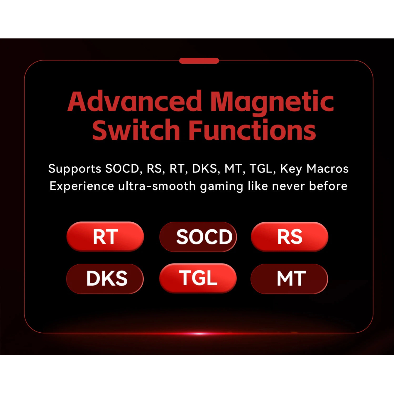 FGG MADLIONS MAD68 HE Клавиату – обзор и цена Gaming Keyboard Hall Effect Switches