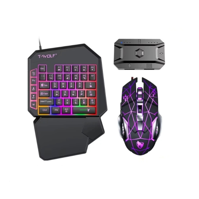 Игровой набор T-Wolf Tf950 5 в – обзор и цена Gaming Keyboard Half
