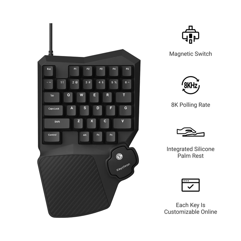Игровая клавиатура Keychron C0 – обзор и цена Gaming Keyboard Half