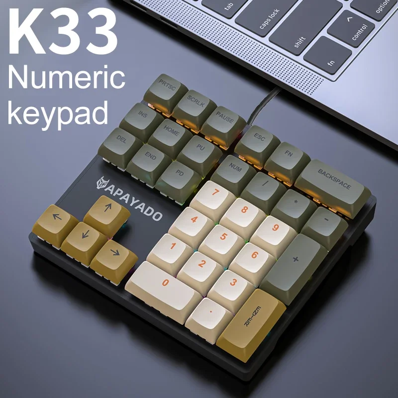 Проводная механическая цифрова – обзор и цена Gaming Keyboard Half