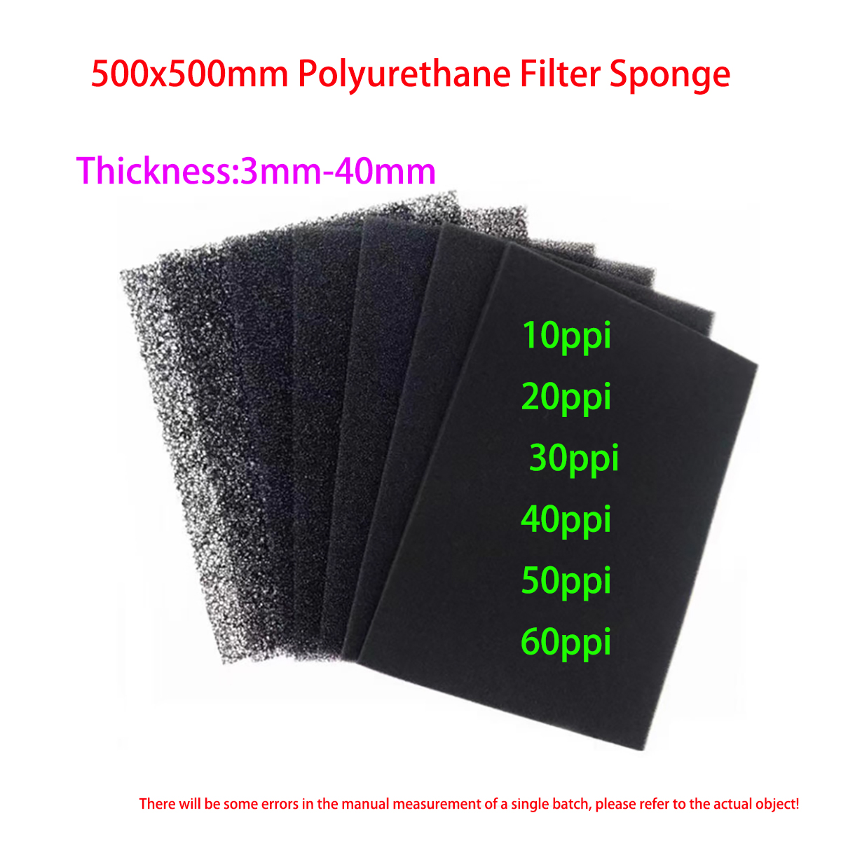 Полиуретановый фильтрующий спо – обзор и цена Polyurethane Foam Sheet